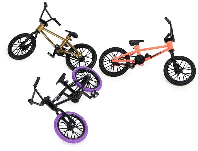 TECH DECK BMX Finger Bike 3-Pack, Customizable Mini Bikes | Sunday, Wethepeople & Cult Graphics, Working Wheels, Articulated Handlebars, BikeToy Gifts for Kids & Collectors Ages 6+ thumbnail 6