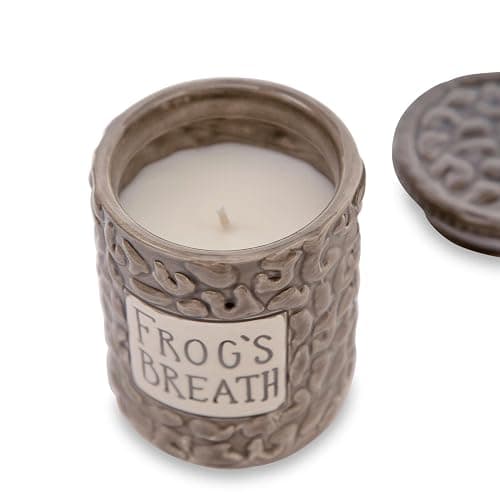 Disney The Nightmare Before Christmas Sally Frog's Breath Jar Ceramic Candle | Floral Muguet Fragrance with 35-Hour Burn Time thumbnail 3