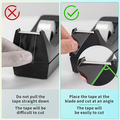 OWLKELA 12 Rolls Transparent Tape Refills, Clear Tape, All-Purpose Transparent Glossy Tape for Office, Home, School thumbnail 2