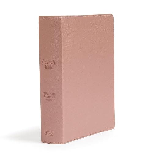 CSB She Reads Truth Bible, Rose Gold LeatherTouch, Black Letter, Full-Color Design, Wide Margins, Journaling Space, Devotionals, Reading Plans, Single-Column, Easy-to-Read Bible Serif Type thumbnail 10
