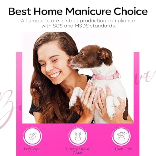 modelones Pink Gel Nail Polish Set 6 Colors, Thanksgiving Hot Pink Tones Neon Pink White Gel Polish Magenta Light Soft to Dark 2025 All Seasons LED Nail Art for Nail Lovers Gift Salon DIY Starter Kit thumbnail 9