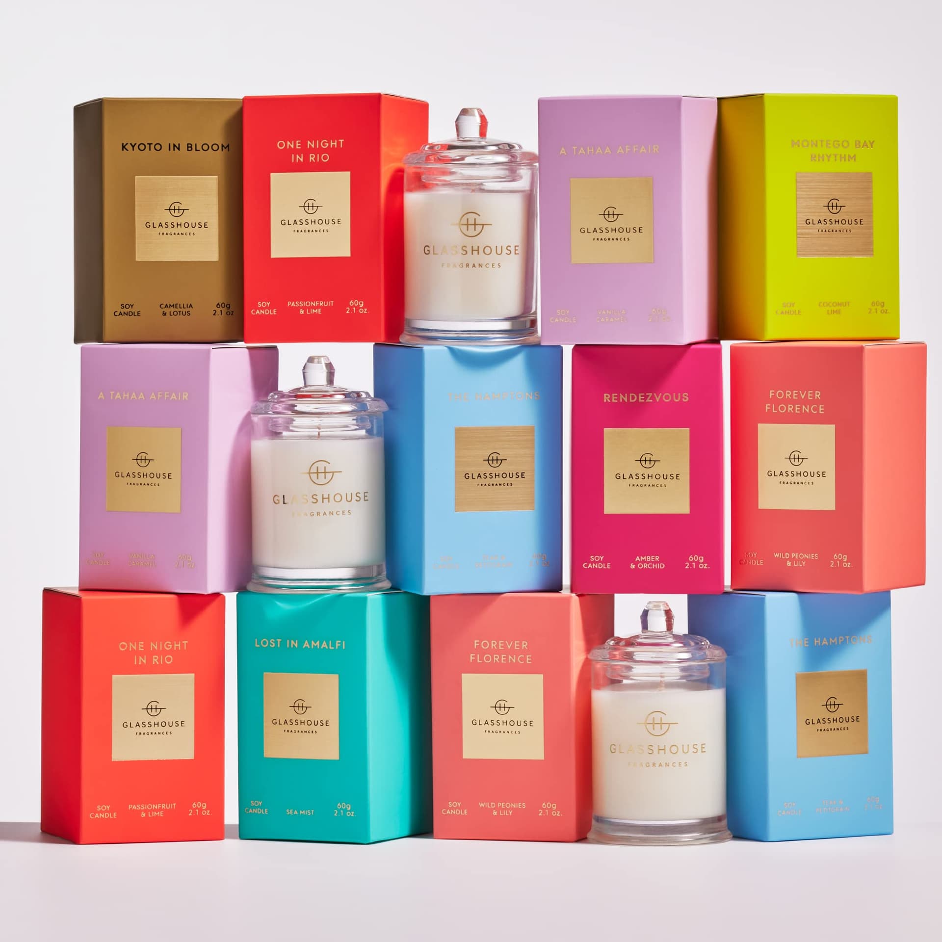 Glasshouse Fragrance A Tahaa Affair Candle, 60 g thumbnail 2