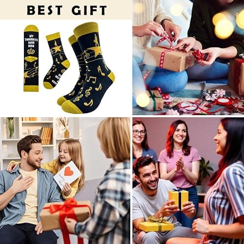 Cusrtyh My Thought Have Been Replaced By Hamilton Lyrics Novelty Funny Breathable Printed Cotton Socks, Unisex Cozy Knitted Crew Socks, Gifts for Music Lovers Hamilton Musical Inspired Lyrics thumbnail 5
