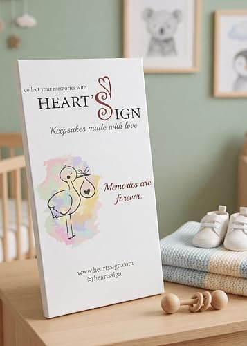 Heart's Sign Sonogram Picture Frame - Pregnancy Gifts | Pregnant Wife Gift | Ultrasound Photo Frame, Gift for Expecting Moms, Gifts for Pregnant Women, Mom to be Gifts, Mothers Day Gift thumbnail 6