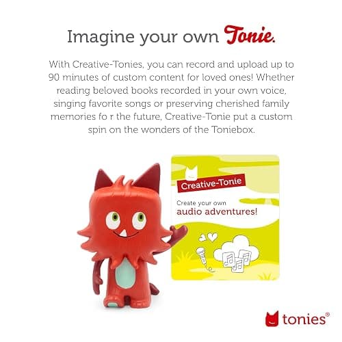 Tonies Monster Creative Audio Character - Record and Upload up to 90 Minutes of Your Own Stories and Songs thumbnail 4