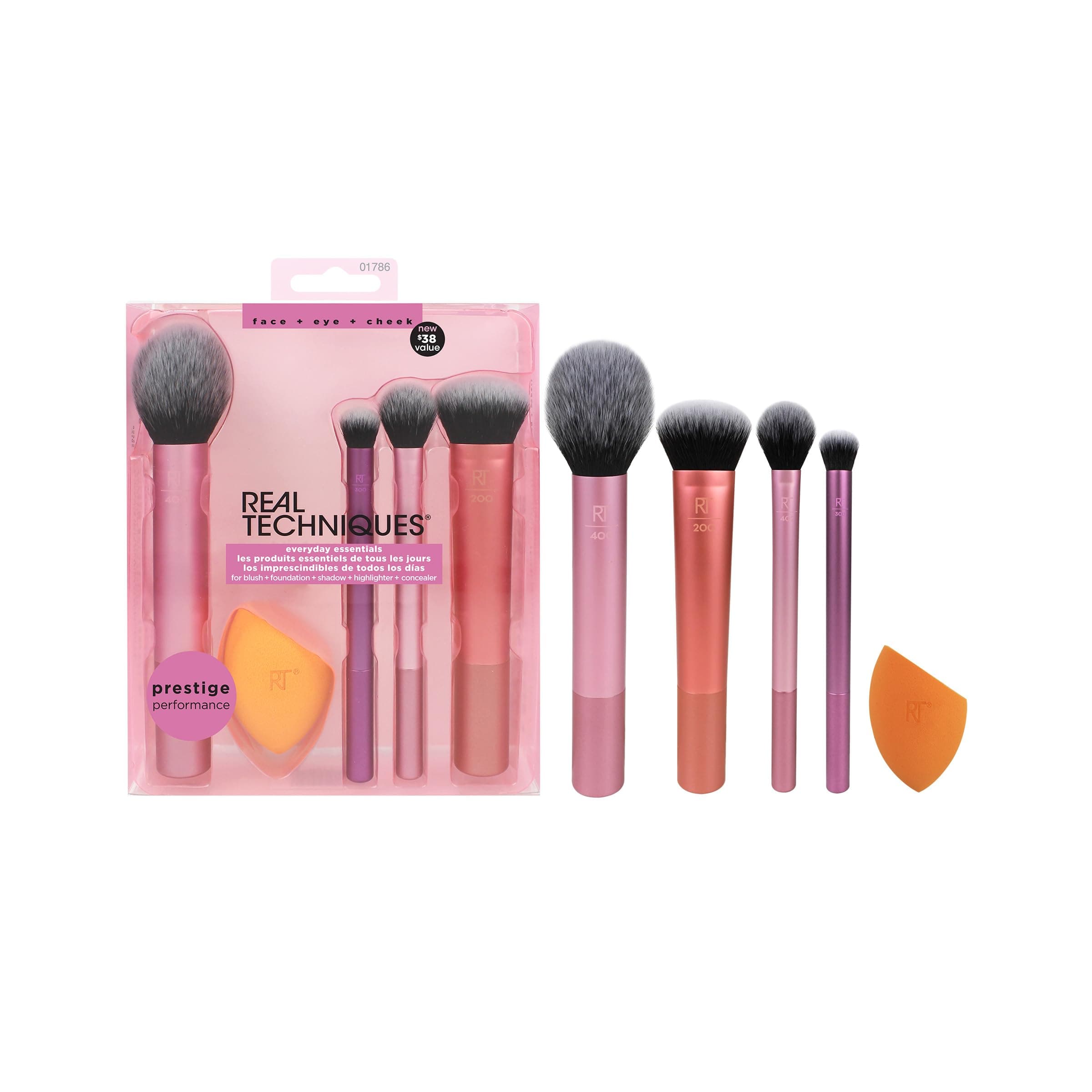 Conjunto de pincéis de maquiagem Real Techniques