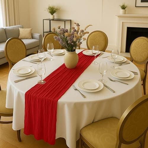 red table runner thumbnail 5