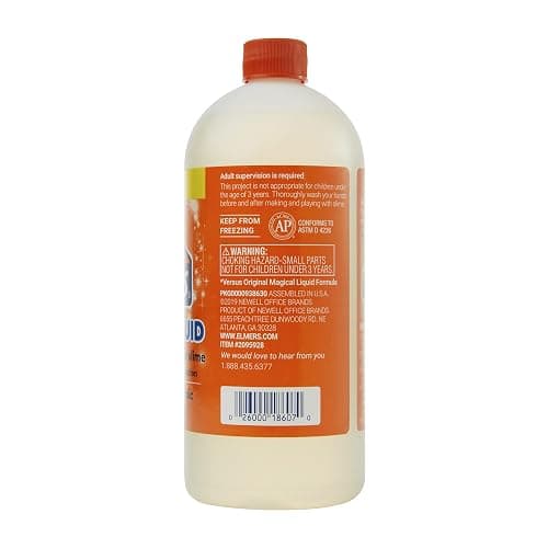 Elmer's Magical Liquid, Slime Activator Solution, Updated Formula for Double Slime Output, Safe and Washable, 1 Quart thumbnail 7