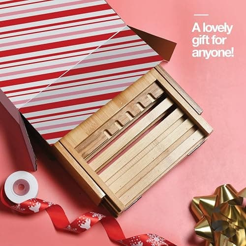 Luxury Foldable Bathtub Tray Caddy - Waterproof Wooden Bath Organizer for Wine, Book, Soap, Phone - Expandable Size Fits Most Tubs thumbnail 9