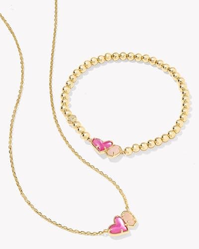 Kendra Scott Ari Heart Emilie Stretch Bracelet, Fashion Jewelry for Women thumbnail 2