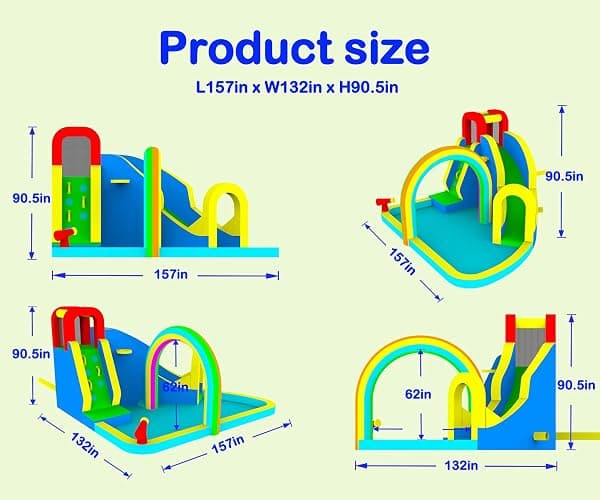 Inflatable Water Slide Park thumbnail 2