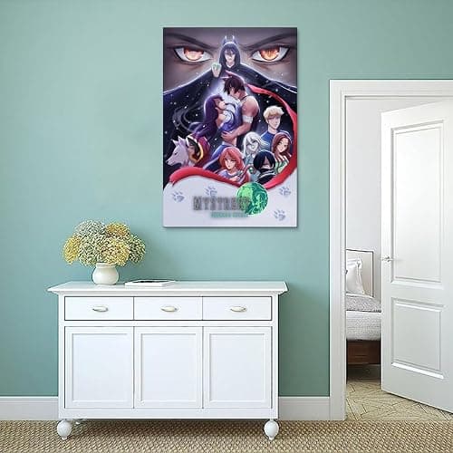 Fuwo Anime Aphmau Mystreet Poster Poster Canvas 90s Wall Art Room Aesthetic Posters 20x30inch(50x75cm) thumbnail 4