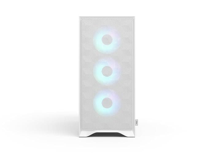 Fractal Design Pop 2 Air White RGB - Tempered Glass - Performance Airflow PC Gaming Case - Mesh Front Panel - Three 120 mm RGB Fans Included - Spacious Interior - ATX/mATX/ITX Motherboard Support thumbnail 2
