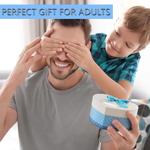 Dr.Kbder Fidget Toys Adults Pack 6Pcs, EDC Fidgeting Game for Kids Teen Cool Mini Gadget Desk Toys Figette Spinner Figits Rings Classroom ADHD Stress Anxiety Relief Toy Unique Gift for Boys Girls-Blue thumbnail 5