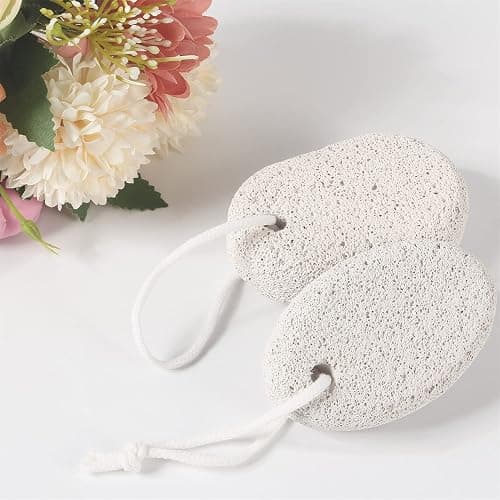 2PCS Natural Pumice Stone, Asqraqo Lava Pedicure Tools Hard Skin Callus Remover for Feet and Hands - Foot File Exfoliation to Remove Dead Skin, and Callusess thumbnail 5