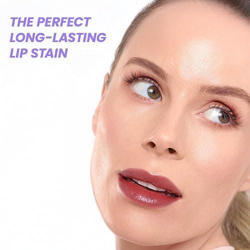 Wonderskin Wonder Blading All Day Lip Stain Peel Off Masque - Long Lasting, Waterproof and Transfer Proof Nude Lip Tint, Matte Finish Peel Off Makeup (Lovely Masque) thumbnail 6