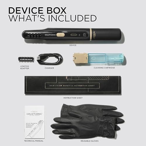 L'Oreal Paris Colorsonic Permanent Hair Dye Coloring Device for Root Touch Up, All Over Color, and Gray Coverage, Mistake-Free Application (Hair Color Cartridge Sold Separately) thumbnail 7