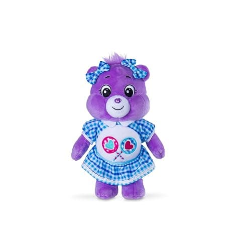 Basic Fun Care Bears x Wicked 22cm Plush – Share Bear as Dorothy – Limited Edition Soft Toy from Theatrical Crossover – Collectible Plush for Kids & Fans - Image 1