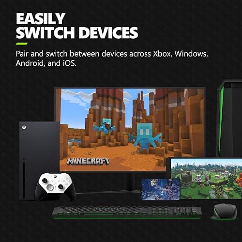Xbox Elite Series 2 Core Wireless Gaming Controller – White Series X|S, One, Windows PC, Android, and iOS thumbnail 5