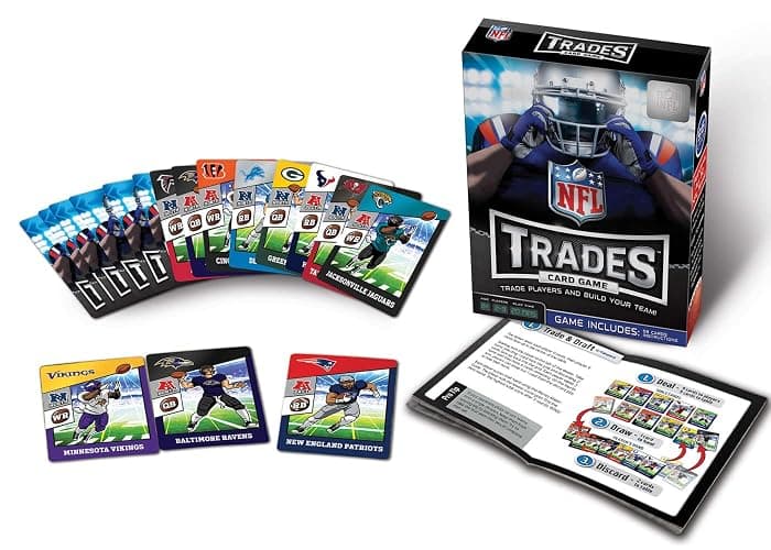 Masterpieces NFL Card Game - Officially Licensed, Fast-Paced Sports Fun thumbnail 4
