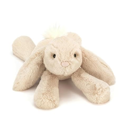 Jellycat Smudge Rabbit Stuffed Animal, Medium 9.5 inches - Rabbit & Bunny Plush Toy - Classic Children's Gift thumbnail 4
