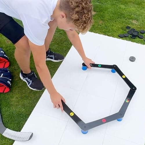 Hockey Revolution Lightweight Stickhandling Training Aid, Equipment for Puck Control, Reaction Time and Coordination thumbnail 9