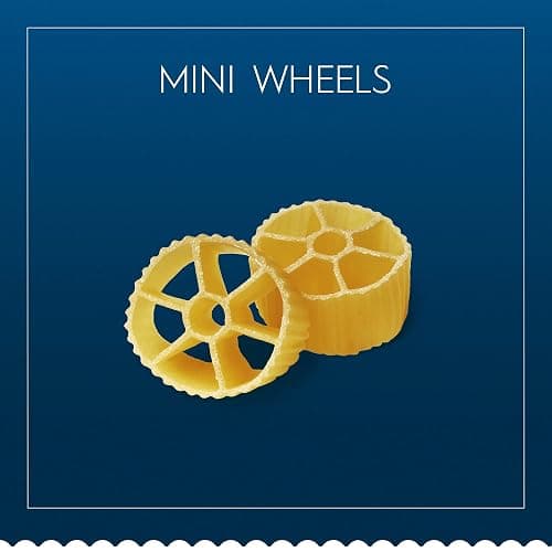 Barilla Mini Wheels Pasta, 16 oz. Box (Pack of 12) - Non-GMO, Made with Durum Wheat Semolina - Kosher Certified thumbnail 6