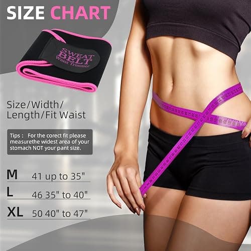 Lisacool Sculpt Touch Waist Trainer For Women Sweat Band For Stomach Waist Trimmer thumbnail 2