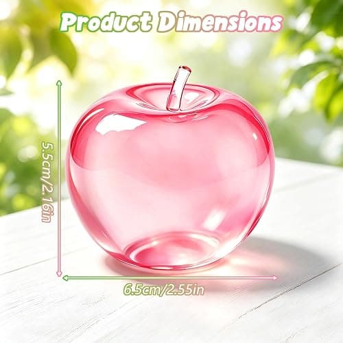 2PCS Apple Squishy, Slushy Apple Squishy, Cute Fruit Slow Rising Sensory Fidget Stress Ball for Anxiety, Christmas Party Favors thumbnail 2