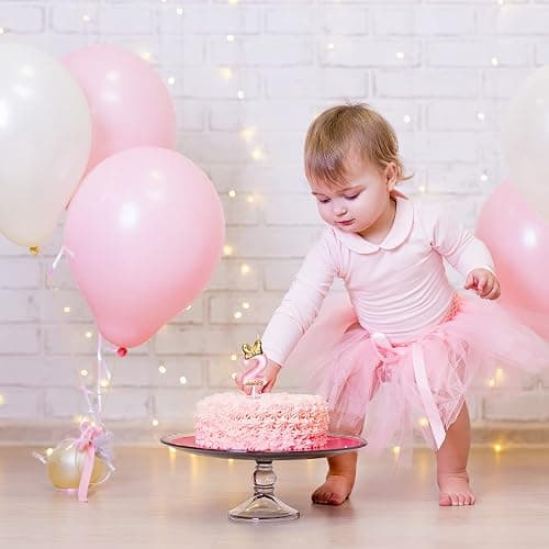 Nuanchu Pink Number 2 Candle Girl Happy Birthday Topper, for Birthday Cake Baking Celebration Reunions Anniversary Party Supplies thumbnail 2