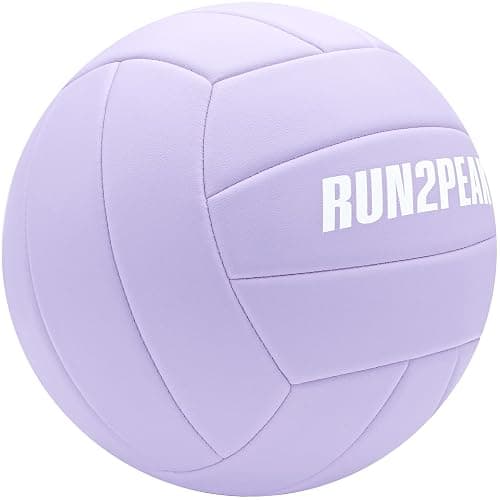 RUN2PEAK Soft Touch Volleyball Ball Gifts for Teen Girls Kids Youth Team Beginners Durable Volleyballs for Outdoor Indoor Beach Pool Water Play Official Size 5 Training Practice Volley Ball thumbnail 2