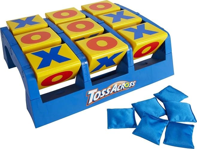 Mattel Games Toss Across Game, Beanbag Tic Tac Toe for 2 to 4 Players Ages 5 Years and Older thumbnail 3