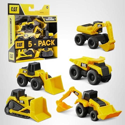 Cat Construction Little Machines 5 Pack - Great Cake Toppers thumbnail 11