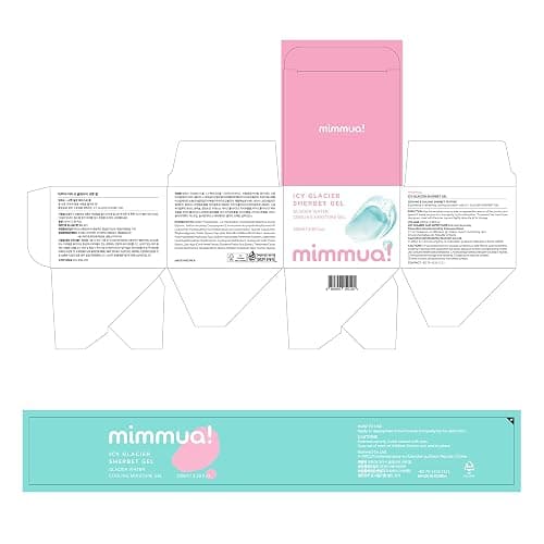 mimmua! Ice Sorbet Soothing & Cooling Face Moisturizer | Non-Comedogenic Gel Cream for Fungal Acne | Pore Minimizer for Face Under | Makeup Primer | Niacinamide & Silica for Sebum Control | 3.38 Fl Oz thumbnail 9