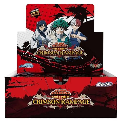 My Hero Academia Collectible Card Game Series 2 Unlimited Crimson Rampage Booster Display | 240-card 24-Pack Booster Display | Ages 14+ | 2 Players | Avg. Playtime 20-30 Minutes | Made by Jasco Games thumbnail 6