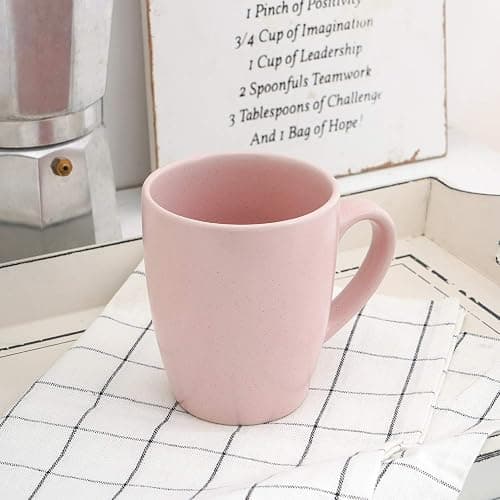 Stone Lain Albie Stoneware 32-Piece Modern Dinnerware Set, Kitchen Plates and Bowls Sets, Dish Set for 8, Pink thumbnail 5
