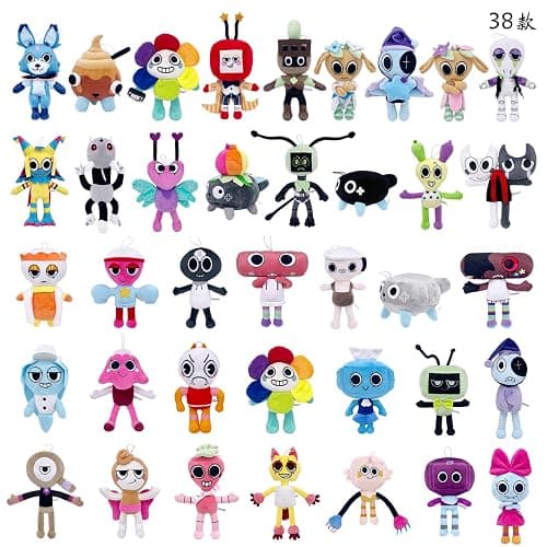 Lithosync Dandy’s World Plush Toy, Star Girl Plush Doll, Soft Stuffed Cartoon Character Plush, Cute Collectible Plush Figure for Fans Room Decor (11.0 Inch) thumbnail 3