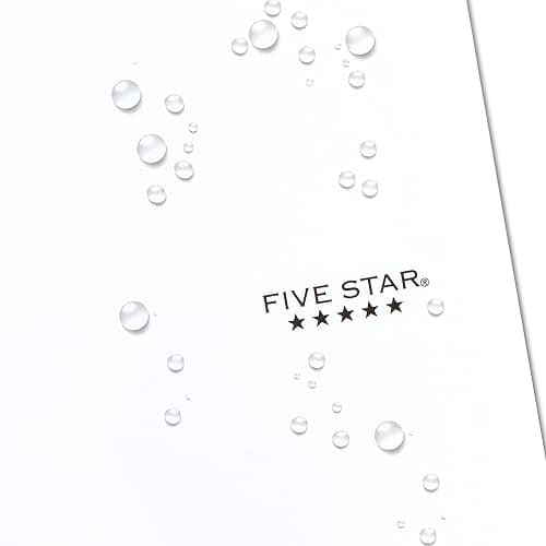 Five Star Spiral Notebook + Study App, 1 Subject, College Ruled Paper, 8-1/2" x 11", 100 Sheets, White & Amethyst Purple, 2 Pack (820186) thumbnail 6