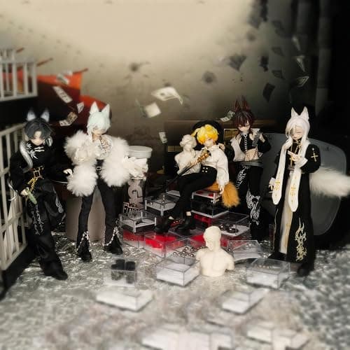 SacPero BJD Dolls BJD Blind Box 1/8 BJD Dolls 9" Ball Jointed Doll Dress Up Dolls Collectible Figures Gift for Party Birthday Ages 15 and Up PVC & ABS Costume Included-The Past in Sicily (Single Box) thumbnail 2