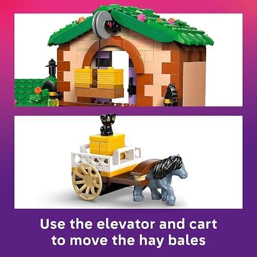LEGO Friends Pony Ranch & Stable Pretend Play Building Toy - Playset with 3 Horse Toys for Creative Storytelling - Birthday Gift Idea for Girls & Boys, Ages 7+ Who Love Horse Stuff - 42654 thumbnail 3