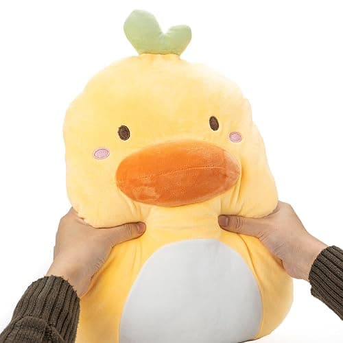 PlushLiAi Cute Plush Ducks Pillow Soft Stuff Animal Funny Decorations for Kids 13 Inch thumbnail 5