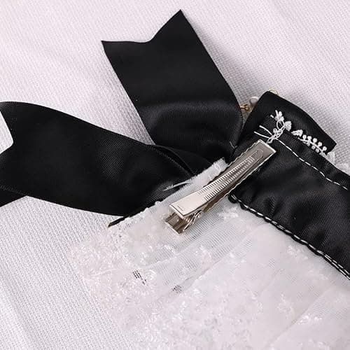 COSDREAMER Frauen Stirnband Lolita Bow Maid Cosplay Bow Flower Tiara thumbnail 6