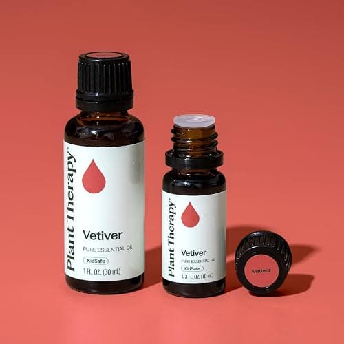 Plant Therapy Vetiver Essential Oil 100% Pure, Undiluted, Natural Aromatherapy, Therapeutic Grade 10 mL (1/3 oz) thumbnail 7