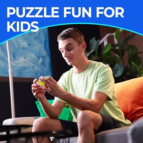 GAN 356R S,3x3 Speed Cube 356RS Magic Cube Professional Puzzle Cube Ultra Durable and Flexible for Kid&Adults,Non-Magnetic(Stickerless） thumbnail 8