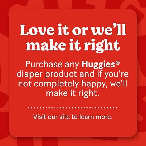 Huggies Size 1 Diapers, Little Snugglers Diapers, Size 1 (8-14 lbs), 198 Count (6 Packs of 33), Packaging May Vary thumbnail 9