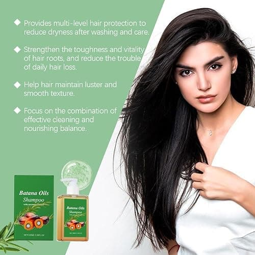 Batana Oil Shampoo, Batana Oil for Hair Growth, Natural Ingredients, Nourishes and Regenerates Hair for Men & Women (1) thumbnail 7