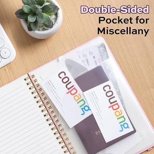 deli Pink Lined Spiral Journal Notebook, 160 Pages, A5 (5.5"x8") Hardcover Writing Notebook, College Ruled Spiral Bound Journal for Women & Men - Perfect for Work, School, Office & Note Taking thumbnail 6