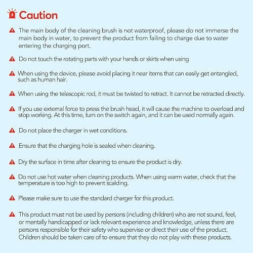 Bomves Electric Spin Scrubber, Cordless Cleaning Brush Scrubber for Home, 8 Replaceable Brush Heads-90Mins Work Time, 3 Adjustable Size, 2 Speeds for Bathroom Shower Bathtub Glass Car thumbnail 8