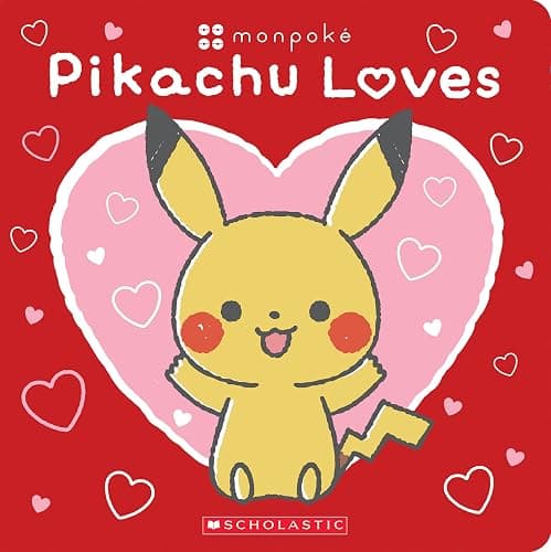Pikachu Loves (Pokémon: Monpoké Board Book) (Pokémon: Monpoké) - Image 1