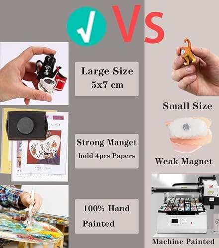 Food Fridge Magnets for Fridge Fun Cute Magnet Refrigerator Stickers for Kitchen Magnet Decorative Strong Resin Magnets Home Decor Office 7PACK thumbnail 4